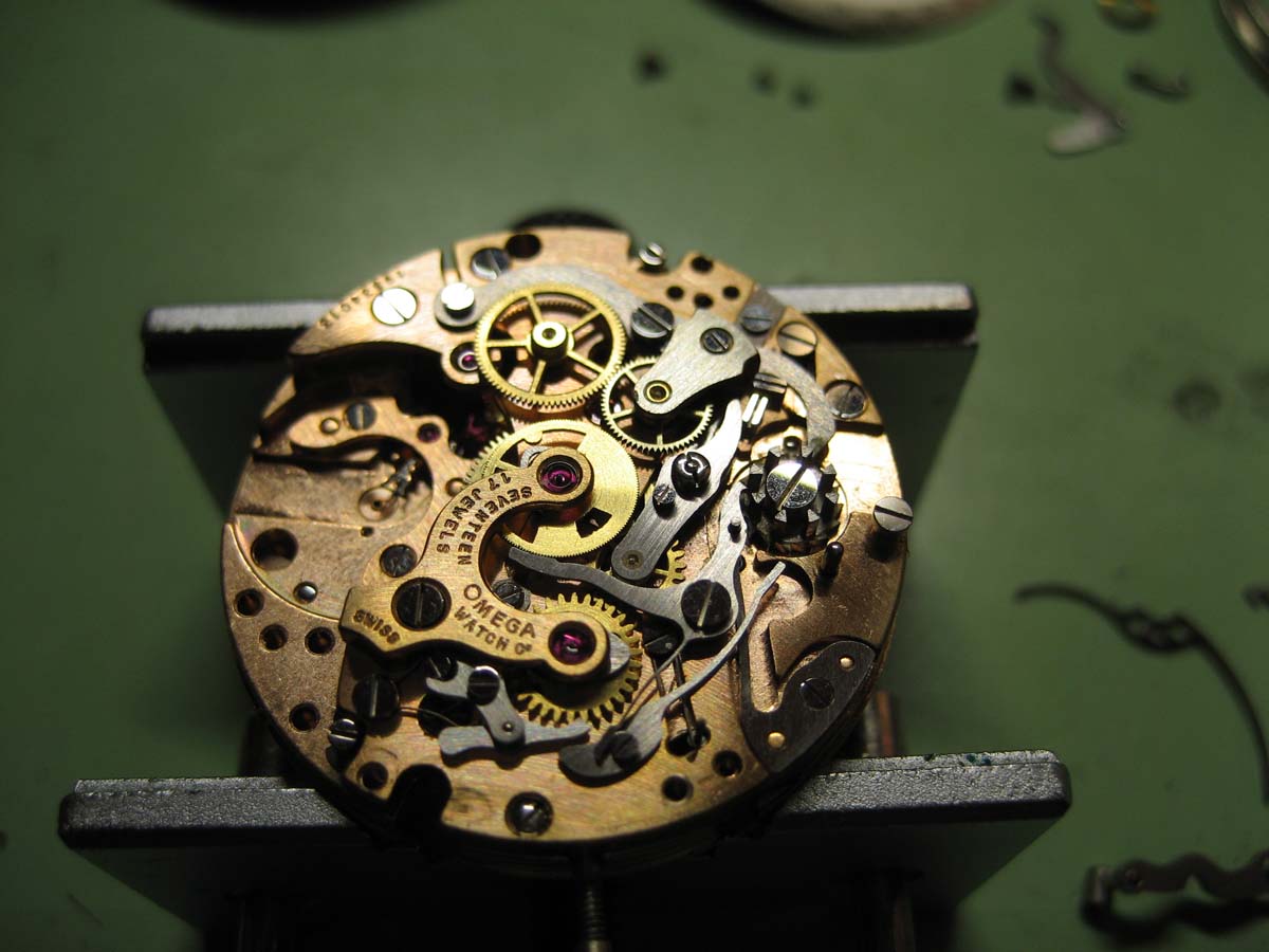 Komplette Revision der Uhr